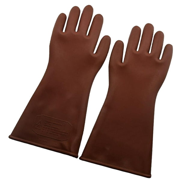 Insulated Gloves 12kv High Voltage Electrical Insulating Gloves For Electricians 